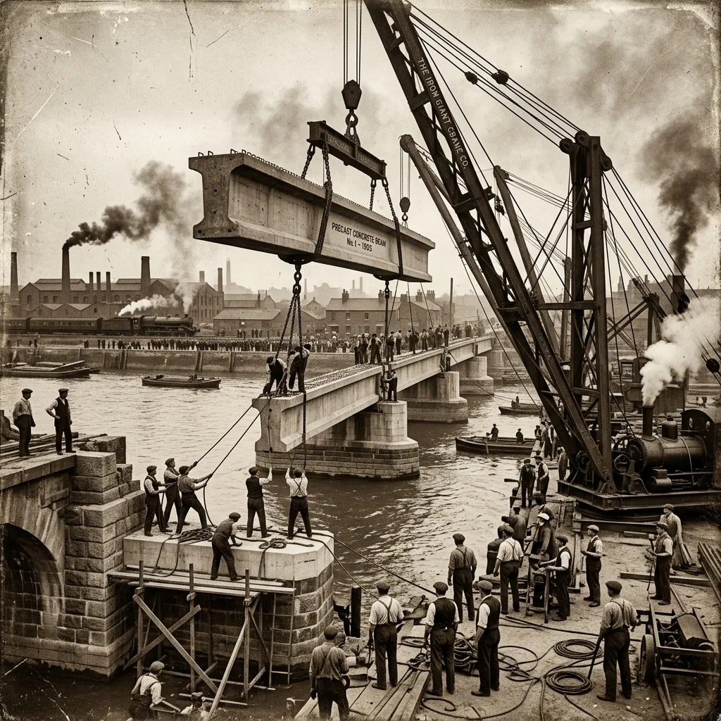 The First Precast Bridge